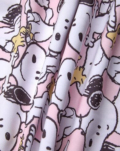 COCO BRANDS Womens Scrub Tops - Peanuts Snoopy Short Sleeve V-Neck Medical Uniform Scrubs for Women (Sizes: S-XXL) in Saudi Arabia