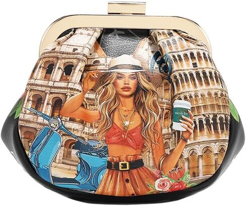 Nicole Lee Mini Coin Purse Wristlet, Vegan Leather in Saudi Arabia