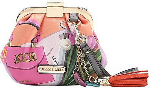 Nicole Lee Mini Coin Purse Wristlet, Vegan Leather in Saudi Arabia