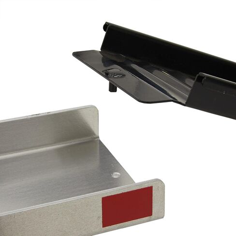Black Widow Motorcycle Hitch Carrier Heavy Duty Steel and Aluminum Extra Long 6FT Loading Ramp 600 lb. Capacity Anti-Rattle Included Fits 2" Receiver in Saudi Arabia