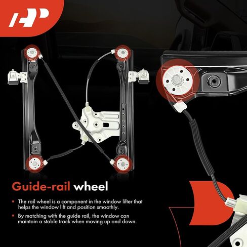 A-Premium Electric Power Window Regulator Without Motor Compatible with Chevrolet Cruze 2011-2015, Cruze Limited 2016, Front Right Passenger Side, Replace# 95226750, 95265276 in Saudi Arabia