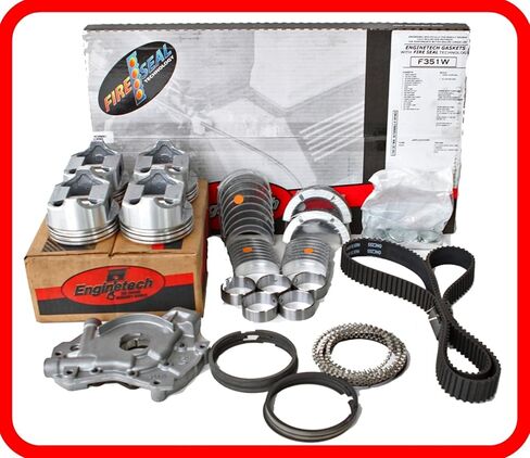 مجموعة إصلاح إعادة بناء المحرك: 2001-2005 هوندا سيفيك 1.7L SOHC L4 16V D17A1 (غير VTEC) in Saudi Arabia