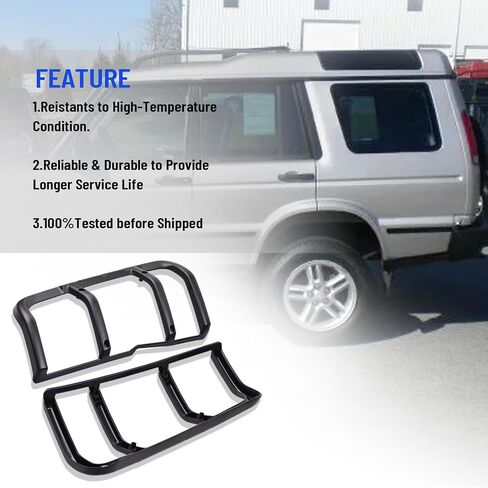 RCRBT Black LED Tail Light Guards Land Rover Discovery 1999-2004 in Kuwait