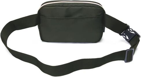Kenneth Cole REACTION Silky Nylon Polyester Sophie Belt, Black Waist Bag, Medium in Saudi Arabia