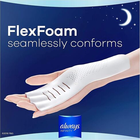 دائماً ما لا نهاية له من وسادات Flexfoam للنساء ، الحجم 5 ، امتصاص ثقيل للغاية بين عشية وضحا in Saudi Arabia