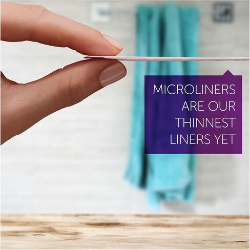 Poise Microliners Regular Length, Lightest Absorbency, 54 Count in Saudi Arabia