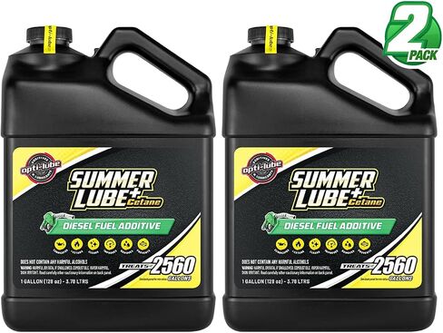Opti -Lube Summer+ Cetane Formula Diesel Fuel Additive: Gallon (1 Gallon - يعامل 2560 جالون) in Saudi Arabia