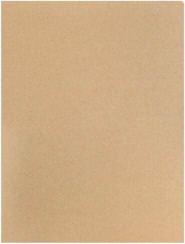 مجلدات العروض التقديمية من LUXPaper مقاس 9 × 12 بوصة | جيبين | حقيبة البقالة بني | 18 نقطة. الغلاف | 10 الكمية in Saudi Arabia