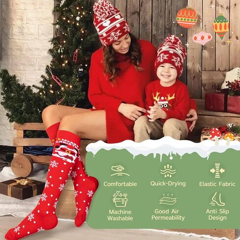 2 Pairs Pencil Socks for Men or Women, Funny Crazy Silly Knee High Socks Back to School Socks for Pencil Lover Teacher Students(S/M) in Saudi Arabia