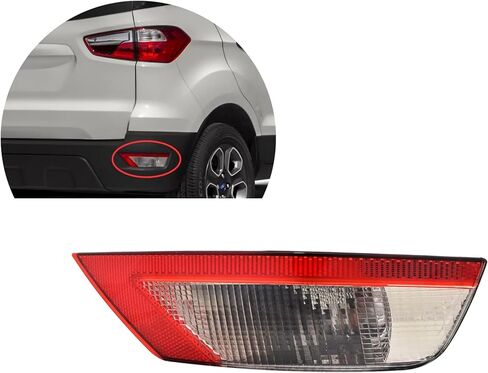 Replacement For Ford 2018 2019 2020 2021 2022 EcoSport Halogen Backup Light Assembly Inner Right/Passenger Side, with Bulb CAPA Certified, FO2883100C, GN1Z 15500 A in Saudi Arabia