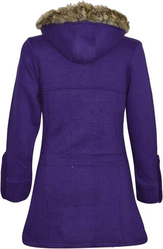 A2Z 4 Kids® Girls Coat Kids Fleece Parka Jacket Long Faux Fur Hooded Fashion Coats in Saudi Arabia
