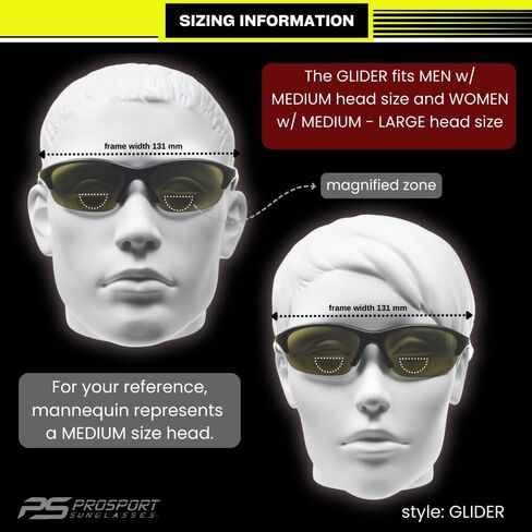 proSPORT Bifocal Reader Sunglasses Safety Z87 Smaller Size Cycling Motorcycle Riding in Saudi Arabia