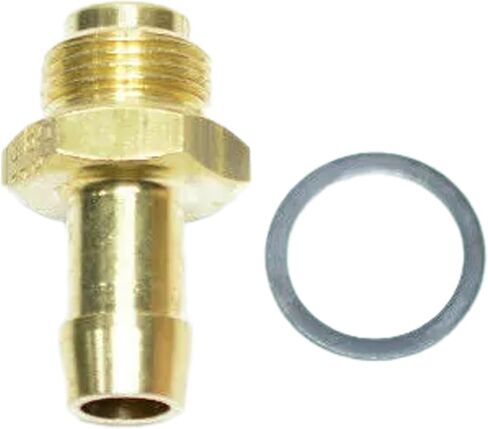 26-29 Fuel Bowl Inlet Fitting 9/16-24 Thread To 3/8" Hose Barb Straight Fits For Holley Carburetor in Saudi Arabia