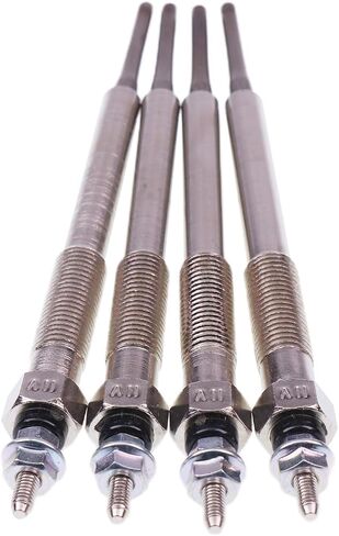 4PCS Glow Plug 8-98290-755-0 8982907550 Compatible for Isuzu NPR NQR NRR NPR-HD NPR-XD Engine 4HK1 4JJ1 in Saudi Arabia