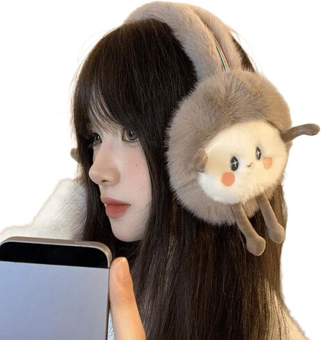 مصباح الرسوم الكاريكاتورية فطائر الأذن للطقس البارد جميل الأذن الواقية من الأذن الدافئة in Kuwait