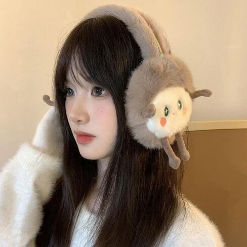 مصباح الرسوم الكاريكاتورية فطائر الأذن للطقس البارد جميل الأذن الواقية من الأذن الدافئة in Kuwait