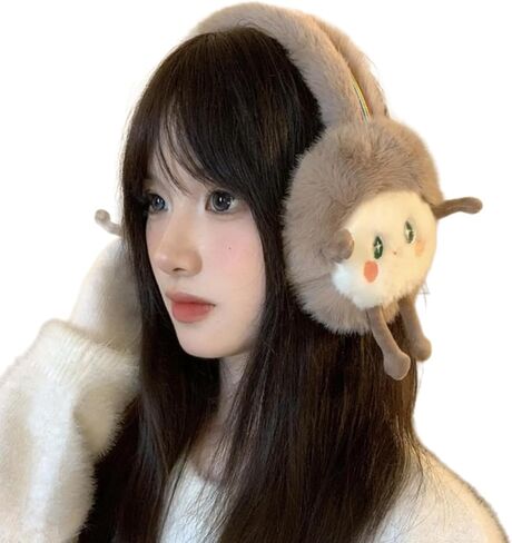 مصباح الرسوم الكاريكاتورية فطائر الأذن للطقس البارد جميل الأذن الواقية من الأذن الدافئة in Kuwait