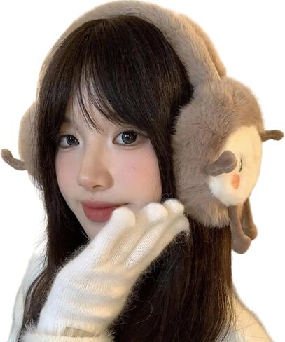 مصباح الرسوم الكاريكاتورية فطائر الأذن للطقس البارد جميل الأذن الواقية من الأذن الدافئة in Kuwait