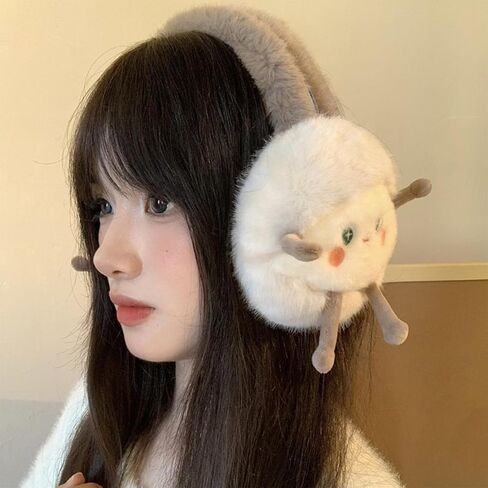 مصباح الرسوم الكاريكاتورية فطائر الأذن للطقس البارد جميل الأذن الواقية من الأذن الدافئة in Kuwait