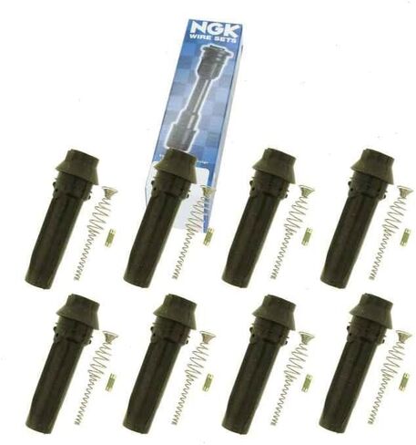 8 PC NGK Ignition Coil Boots متوافقة مع Ford F-350 Super Duty 6.2L V8 2011-2016 in Kuwait