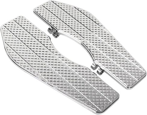 Chrome Anti-Slip Edrenged Rider Forboard Foot Foot Foot Foot for Harley Touring Road Street Electra Glide Ultra 1986-2023 Softail 1986-2017 in Saudi Arabia