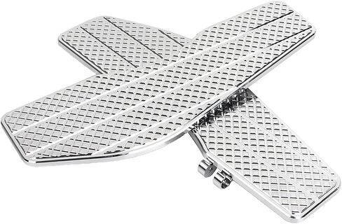 Chrome Anti-Slip Edrenged Rider Forboard Foot Foot Foot Foot for Harley Touring Road Street Electra Glide Ultra 1986-2023 Softail 1986-2017 in Saudi Arabia