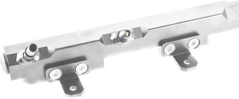 Billet Aluminum Fuel Rail For Jeep Wrangler TJ/Cherokee XJ 4.0L 97 98 99 00 01 (SILVER) in Kuwait
