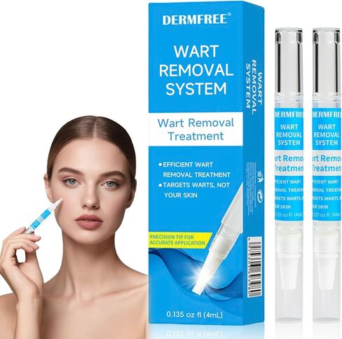 قلم RART & MOLE REAM FOR FACE & BODY - قلم مصحح علامة الجلد مع قضيب دقيق ، إزالة الثآليل الأخمصية ، صيغة عشبية طبيعية لطيفة لجميع أنواع البشرة (2) in Kuwait