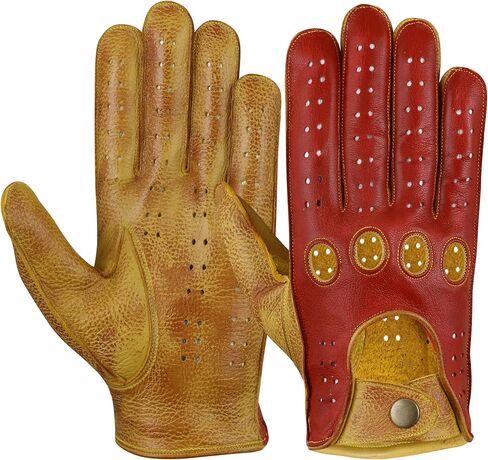 Deerskin Leather Gloves, Pure Leather Gloves, Motorcycle Gloves, Leather Gloves in Saudi Arabia