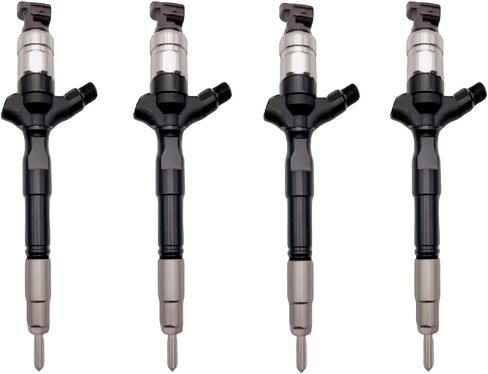 4pcs 095000-5881 حاقن وقود الديزل يناسب تويوتا Hiace Hilux 23670-30050 in Kuwait