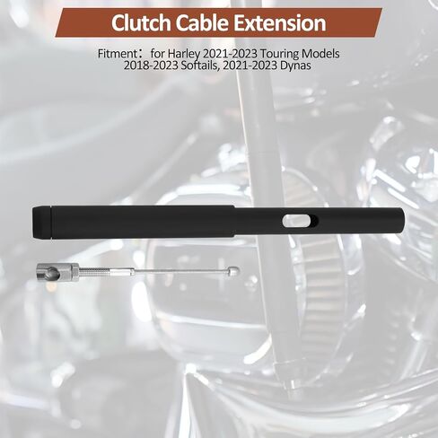 Clutch Cable Extension Motorcycle Handlebar Clutch Cable Replacement Compatible with Harley 2021-2023 Touring Models,18-23 Softails,21-23 Dynas(4inch) in Saudi Arabia