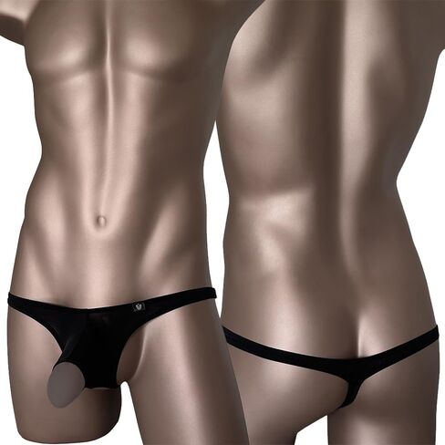 Gogobear رجالي الفيل أنف الأنف جوفاء خارج حزام رفيع مزدوج g-string thongs in Saudi Arabia