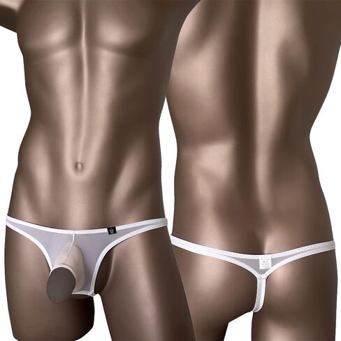 Gogobear رجالي الفيل أنف الأنف جوفاء خارج حزام رفيع مزدوج g-string thongs in Saudi Arabia