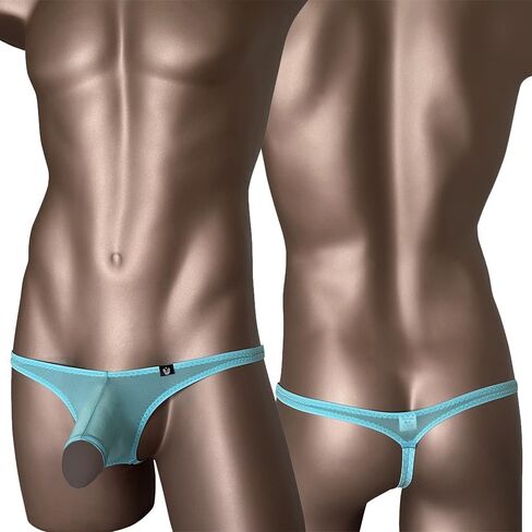 Gogobear رجالي الفيل أنف الأنف جوفاء خارج حزام رفيع مزدوج g-string thongs in Saudi Arabia