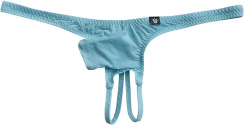 Gogobear رجالي الفيل أنف الأنف جوفاء خارج حزام رفيع مزدوج g-string thongs in Saudi Arabia