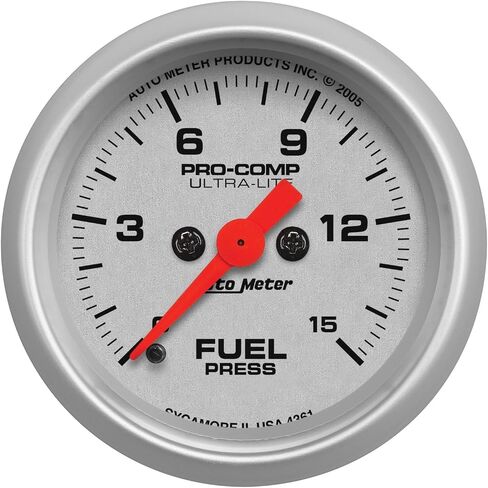 Auto Meter 4361 Ultra-Lite Electric Fuel Pressure Gauge in Saudi Arabia