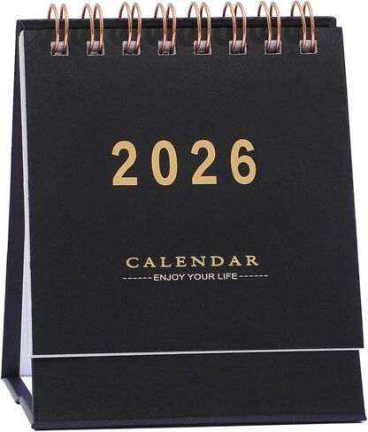 تقويم مكتب صغير 2024-2025 - يمتد من يوليو 2024 حتى ديسمبر 2025، تقويم مكتبي صغير لمدة 18 شهرًا، ورق سميك 250 جرام في المتر المربع بسلك مزدوج للمنزل أو المكتب (أخضر) in Kuwait