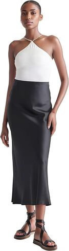 Womens 100% Mulberry Silk Skirts Casual Silk Maxi Skirt High Waisted Long Skirts Elegant Work Skirts Washable in Saudi Arabia