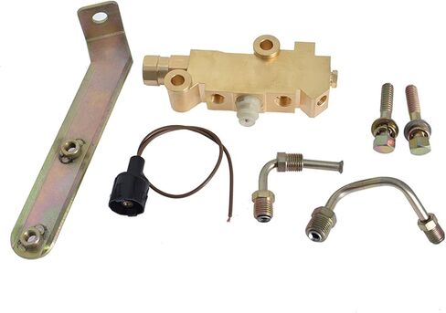 munirater Disc Brake Proportioning Valve 9/16 1/2 Lines & Bracket PV4 combination 172-2187 172-2174 172-1364 in Saudi Arabia