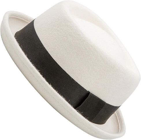 Western Fedoras Hat for Masquerades Eye Catching Music Festival Hat Theme Party Woven Belt Hat Party Dressingup Supply in Saudi Arabia