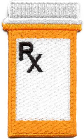 RX Pharmaceutical Prescriphical Bottle Patch Patch Patch Estrudered On in Saudi Arabia
