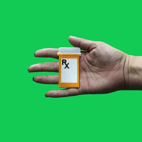 RX Pharmaceutical Prescriphical Bottle Patch Patch Patch Estrudered On in Saudi Arabia