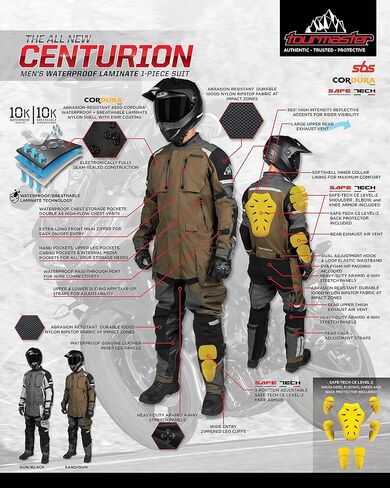 بدلة ركوب الدراجات النارية من Tourmaster Centurion in Kuwait