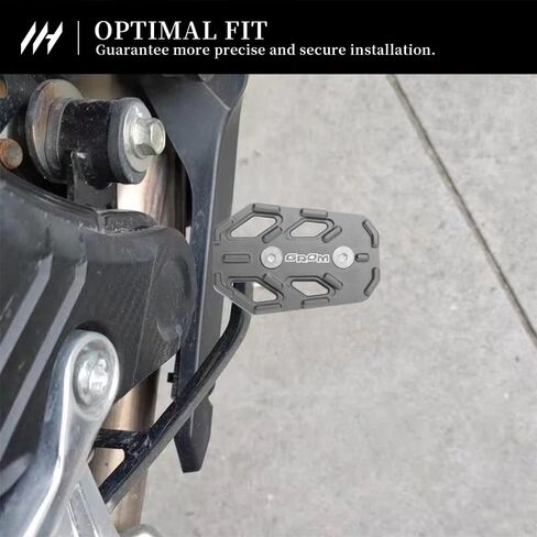 موسع دواسة فرامل الدراجات النارية لـ MSX125 GROM 2013-2022 غير المنقوش غير المنقوش سهلة التثبيت MSX 125 GROM (أحمر) in Saudi Arabia