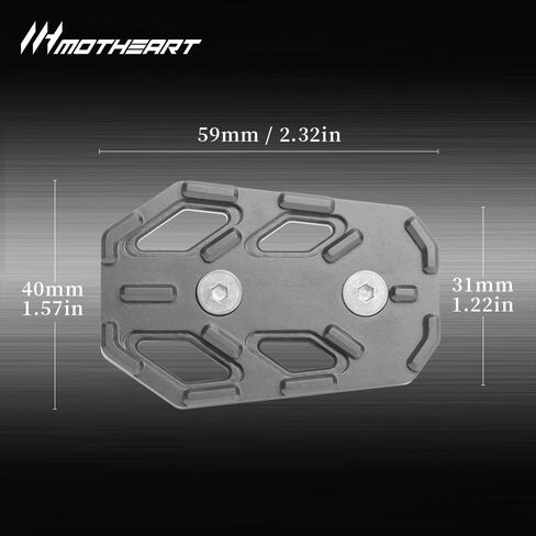 موسع دواسة فرامل الدراجات النارية لـ MSX125 GROM 2013-2022 غير المنقوش غير المنقوش سهلة التثبيت MSX 125 GROM (أحمر) in Saudi Arabia