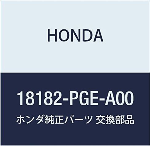 Genuine Honda 18182-PGE-A00 Cover (Upper) in Saudi Arabia