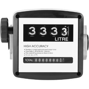 MeterGas 1% Precision Machined（精密加工） 1 Inch 4 Digital Gas Meter Counter Side Plastic DesignterOil Meter CounterDigital Meter in Saudi Arabia