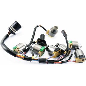 ZF5HP19 5HP19 01V مجموعة صمامات الملف اللولبي مع تسخير الأسلاك ZF1068298035 متوافق مع S4 S6 RS6 A8 متوافقة مع BMW 5 Series Z4 in Kuwait