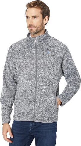 U.S. Polo Assn. mens Space Dye Zip Front Sweater Fleece in Saudi Arabia