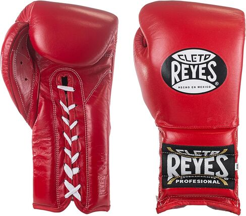 CLETO REYES Traditional Professional Boxing Gloves with Laces for Training, Sparring and Heavy Punching Bags for Men and Women, MMA, Kickboxing, Muay Thai, 12oz, Black CRE in Saudi Arabia